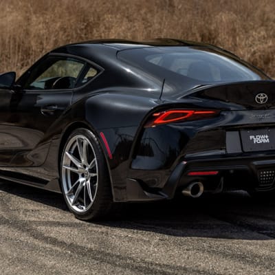 HRE FF04 Liquid Metal on a Toyota GR Supra 