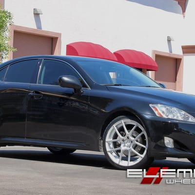 Avant Garde M510 Silver/Machined Wheels on Lexus IS250 w/ Specs