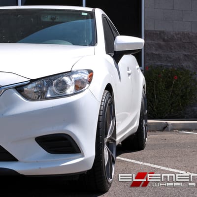 20x9 Niche Misano Anthracite on 2014 Mazda 6 w/ Specs