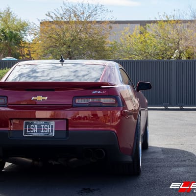 20 inch Staggered Variant MNZ-3P Candy Gold w/ Polished Lip & Red Hardware