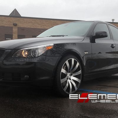 20x9 MRR HR4 on BMW 5 Series AWD w/ Specs
