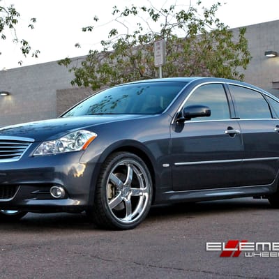 Niche Pantano Chrome 2010 Infiniti M35 w/ Specs