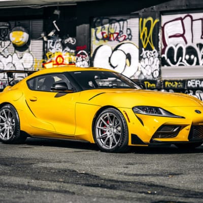 ADV.1 ADV5.0 V21 Platinum on Toyota Supra 