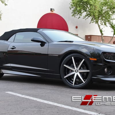 22 inch Staggered Lexani R07 on 2013 Chevy Camaro SS w/ Specs