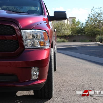 22 inch Verde Invictus Gunmetal Wheels on 2016 Dodge Ram 1500 w/ specs