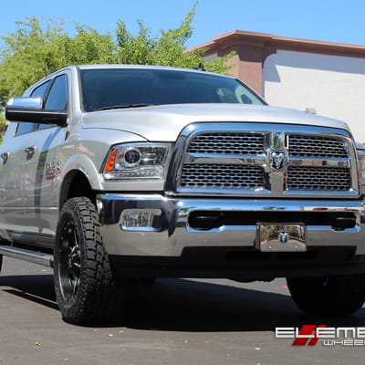 Fuel Maverick Black/milled on 2014 Dodge Ram 2500 w/ Specs