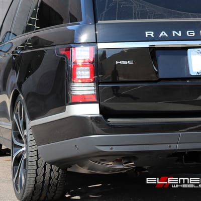 24 inch Lexani Lust Gloss Black/Milled Wheels on 2014 Range Rover HSE V6 Supercharged w/ Specs