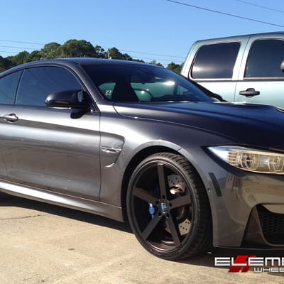 Rohana RC22 Black on 2015 BMW M4 w/ Specs