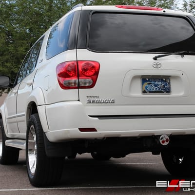 20 inch Helo HE886 PVD Chrome on 2005 Toyota Sequoia w/ Specs