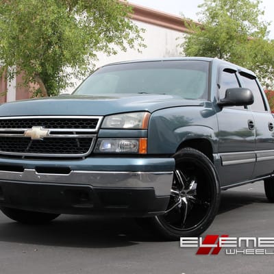 Helo HE866 wheels on 2007 Chevy Silverado 1500 w/ Specs