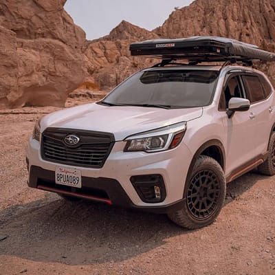 Black Rhino Boxer Gun Black on a Subaru Forester