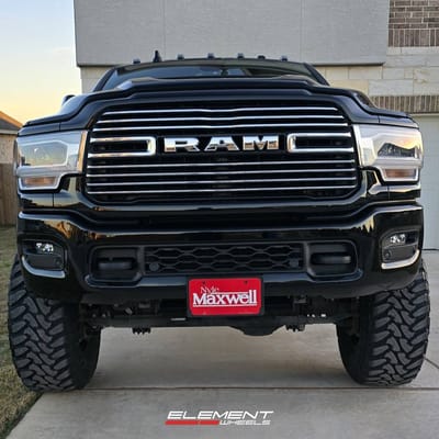 17x9 on Dodge 2019-2026 RAM Ram 2500/3500
