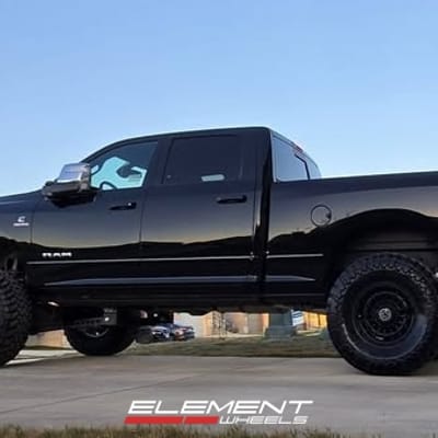 17x9 on Dodge 2019-2026 RAM Ram 2500/3500