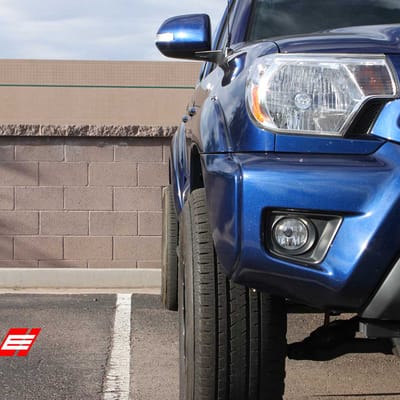 17 inch Fuel Lethal Matte Black Milled on 2014 Toyota Tacoma PreRunner w/ specs