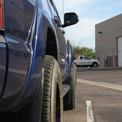 17 inch Fuel Lethal Matte Black Milled on 2014 Toyota Tacoma PreRunner w/ specs