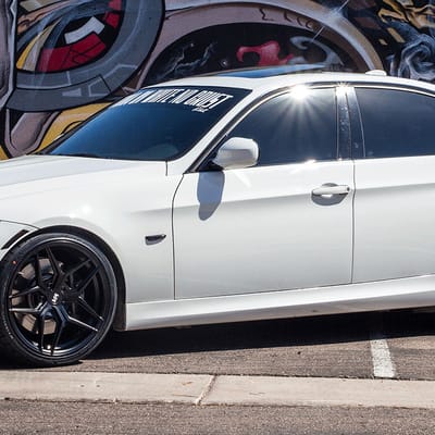 19 inch Staggered Variant Xenon on BMW 3 Series