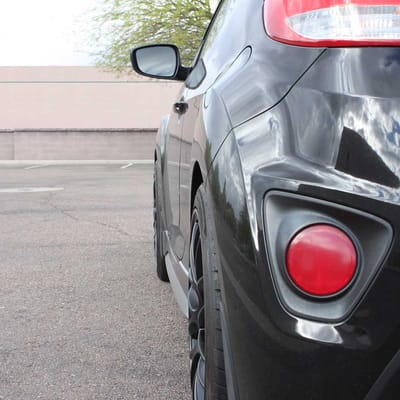 18 inch Drag DR34 Matte Black on 2013 Hyundai Veloster Turbo w/ Specs