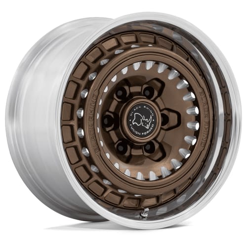 Black Rhino BR601 Bastion Gloss Bronze Milled w/ Polished Lip