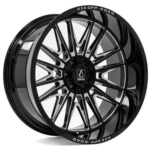 AXE Offroad Echo Gloss Black Milled