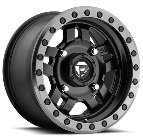 Fuel Off-Road D557 Anza Matte Black w/ Anthracite Ring