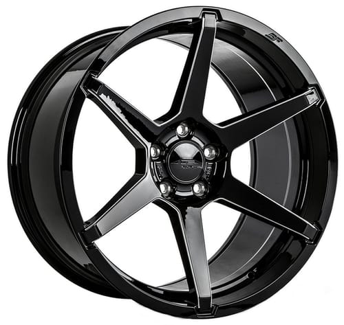 Ace Alloy AFF06 Gloss Black Milled (Flow Formed)