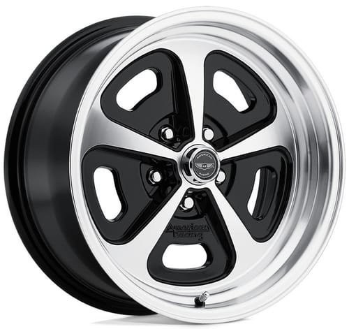 American Racing VN501 500 Mono Cast Gloss Black Machined