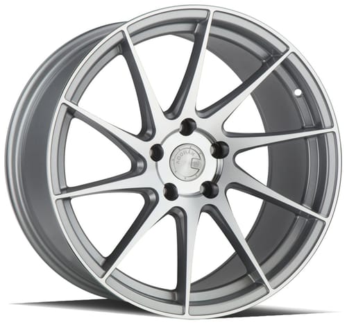 Aodhan AH09 Gloss Silver w/ Machined Face (Left) (Right)
