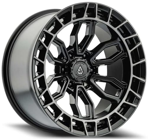 Arena A102 Recon Gloss Black w/ Machined Dark Tint Lip