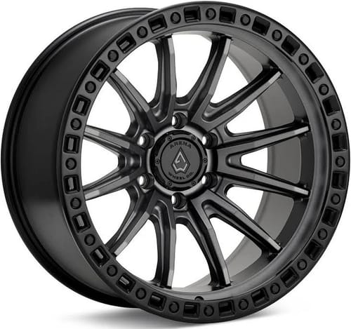 Arena A103 Mission (6-Lug) Satin Gunmetal w/ Satin Black Lip