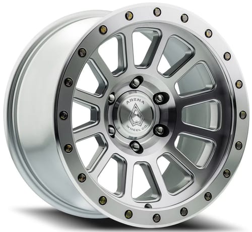 (Clearance - No Returns) Arena A105 Ammo Gloss Silver Machined
