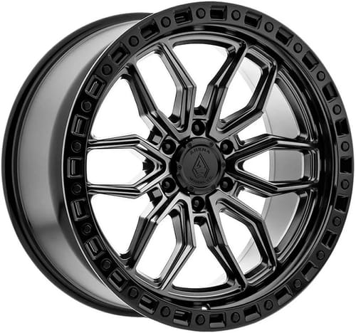 Arena A109 Hustle (6-Lug) Satin Gunmetal w/ Satin Black Lip