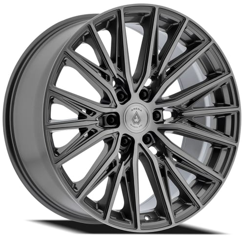 Arena A124 Finesse Gloss Gunmetal Brushed