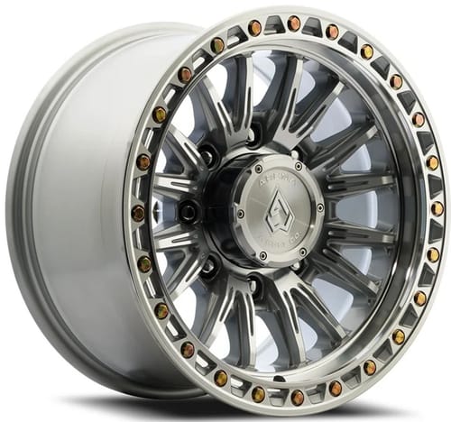 Arena A132 Blitz Gloss Silver Machined