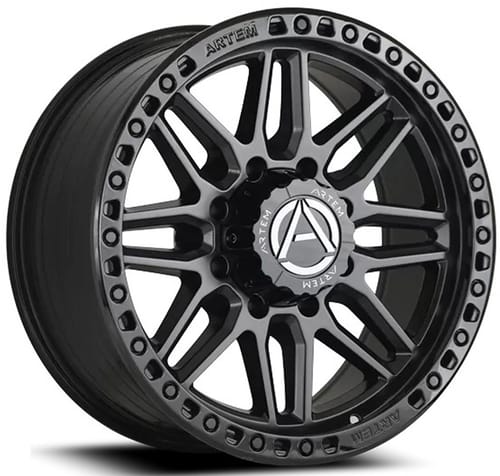 Artem Off-Road AB1 Grimlock Satin Black w/ Gloss Black Lip (Flow Formed)