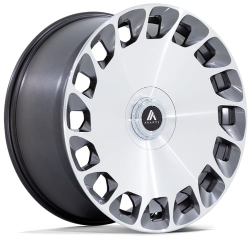 Asanti ABL-45 Gloss Platinum Machined