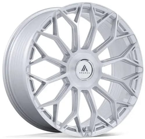 Asanti AB051 Gloss Silver Brushed