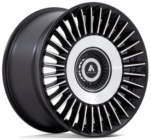 Asanti ABL-40 Satin Black Machined Face