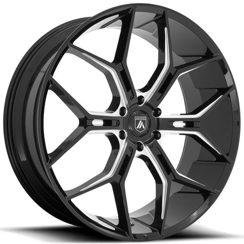 Asanti ABL-38 Gloss Black Milled