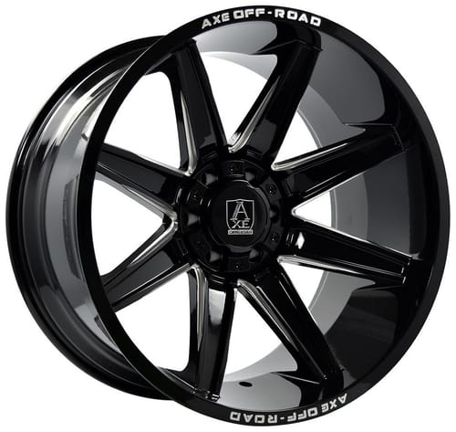 AXE Offroad Artemis Gloss Black Milled