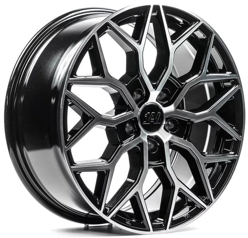 AXE 1AV ZX12 Gloss Black Polished Wheels | Element Wheels