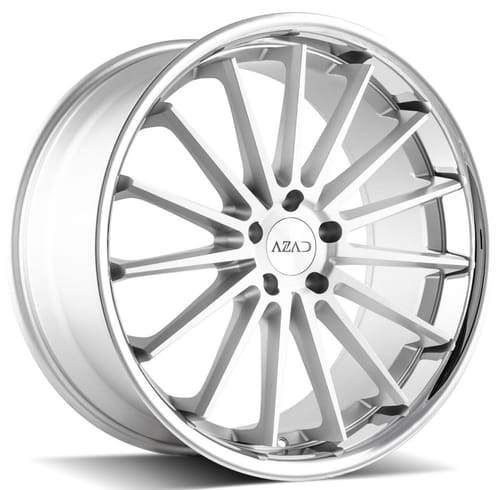 AZAD AZ24 Brushed Face w/ Chrome SS Lip