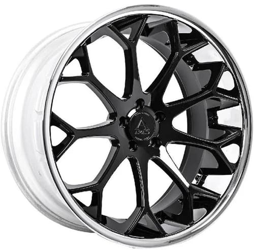 AZAD AZ99 Gloss Black w/ Chrome Stainless Steel Lip