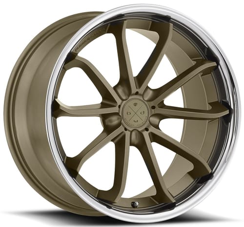Blaque Diamond BD-23 Bronze w/ Chrome Stainless Steel Lip