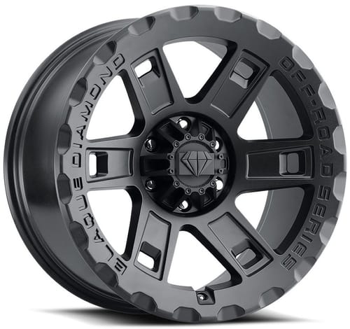 Blaque Diamond Off-Road BD-O801 Matte Textured Black
