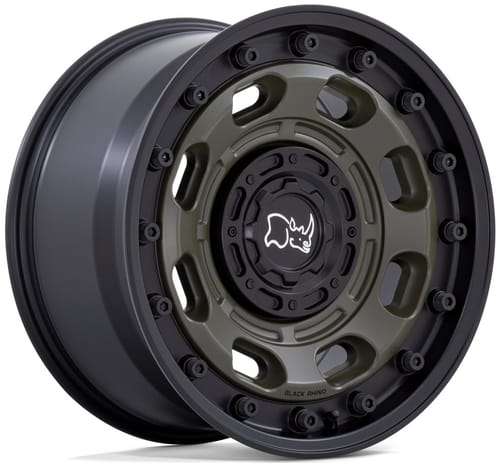 Black Rhino Atlas Olive Drab Green w/ Black Lip