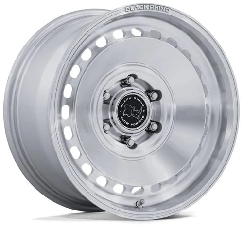 Black Rhino BR036 Basin Gloss Silver Machined