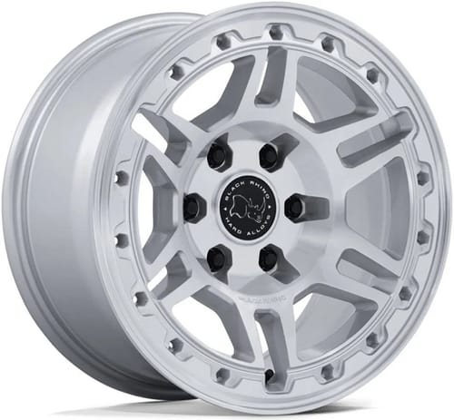 Black Rhino BR039 Vanguard Gloss Silver Machined