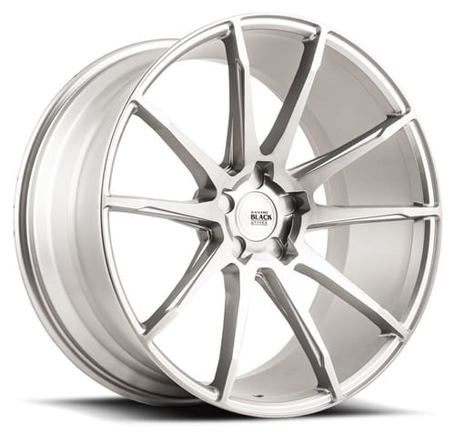 Savini Black Di Forza BM12 Brushed Silver (Concave)
