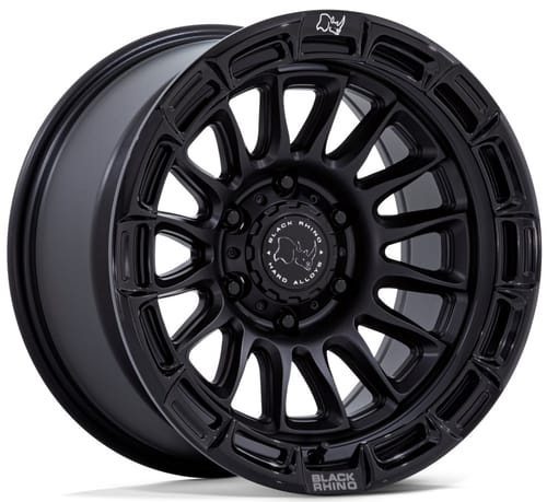 Black Rhino BR025 Rival Matte Black w/ Gloss Black Lip