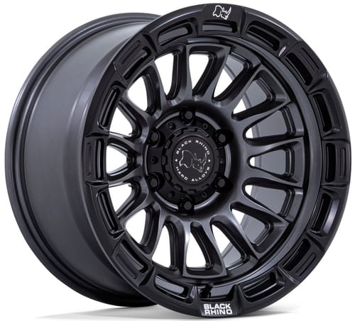 Black Rhino BR025 Rival Matte Gunmetal w/ Matte Black Lip